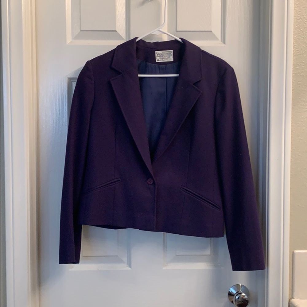 Vintage wool blazer